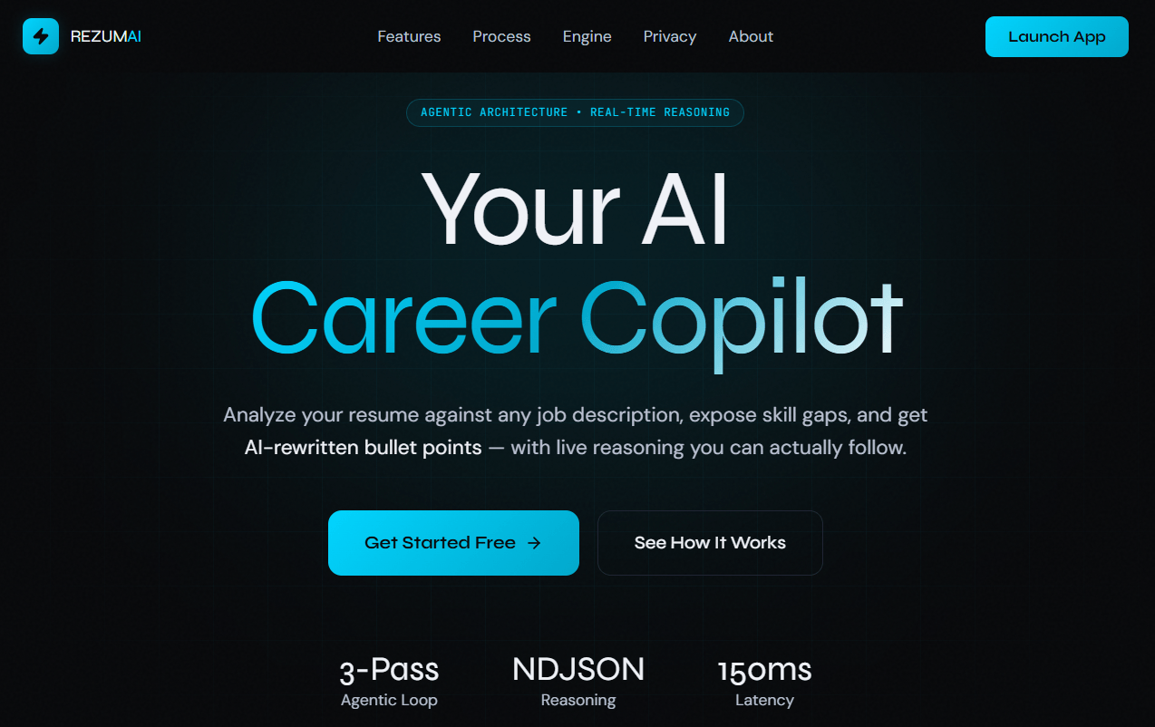 Agentic Reasoning Driven Resume Inference Engine